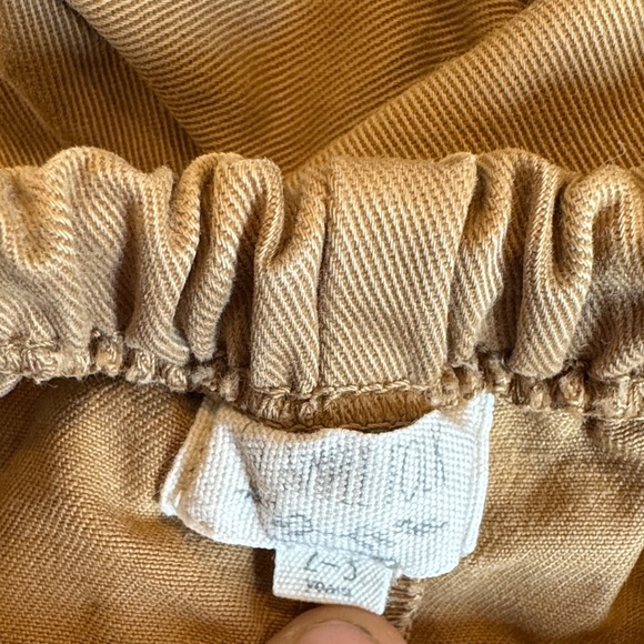 Kids Tan Overalls - Picture 3 of 5